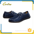 China wholesale cheap price summer flat leather casual shoes